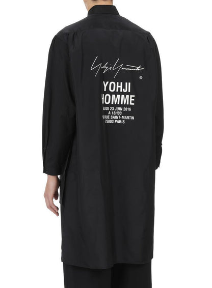 Yohji Yamamoto Coat Trench Coat Shirt Paris Runway Limited Edition