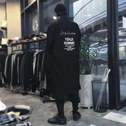 Yohji Yamamoto Coat Trench Coat Shirt Paris Runway Limited Edition