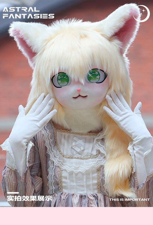 Furry Kigurumi Anime Cosplay Pre-Design Kigurumi Animal Headpiece Lolita Costume - Order with colors
