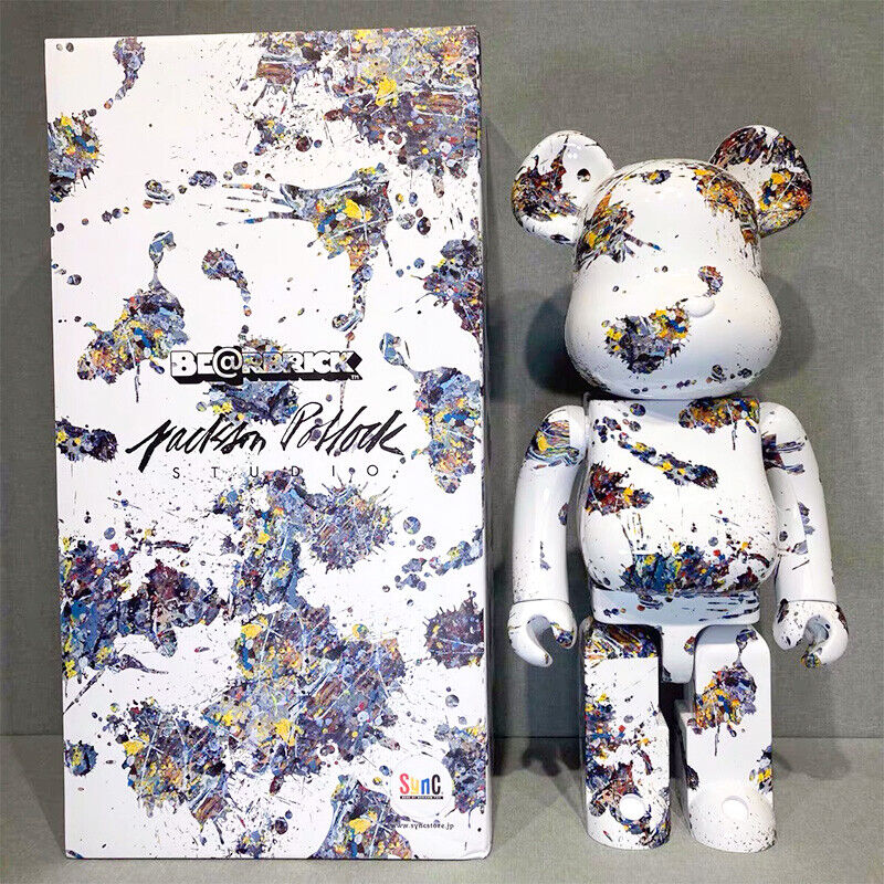 New Year Wealth Deity /BE@RBRICK 400% Violent Bear: Building Block Bear/ Figure