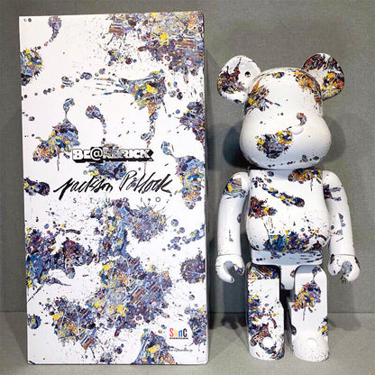 New Year Wealth Deity /BE@RBRICK 400% Violent Bear: Building Block Bear/ Figure