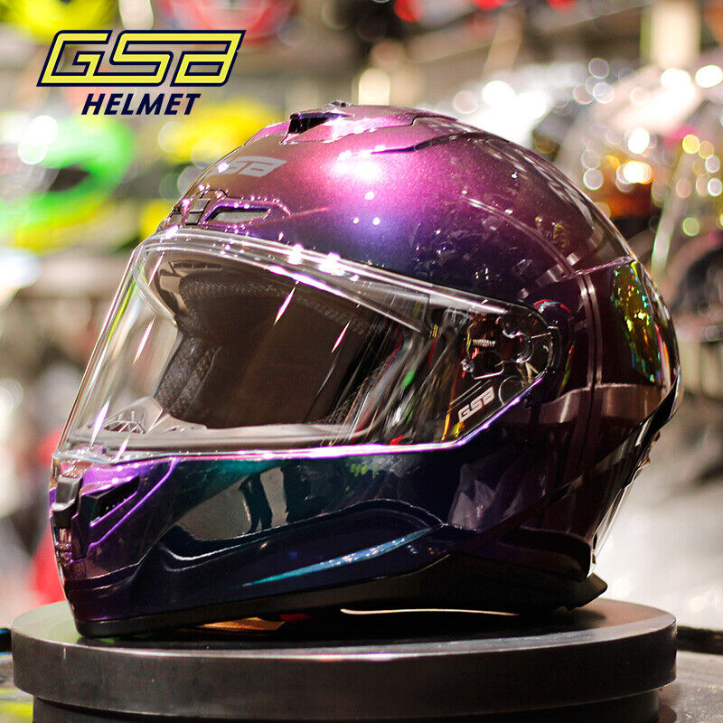 GSB361GT Motorcycle Helmet Unisex Large Spoile All-Season Full-Face Helmet 3C
