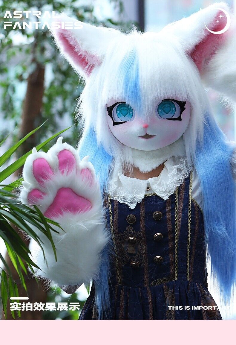 Furry Kigurumi Anime Cosplay Pre-Design Kigurumi Animal Headpiece Lolita Costume - Order with colors