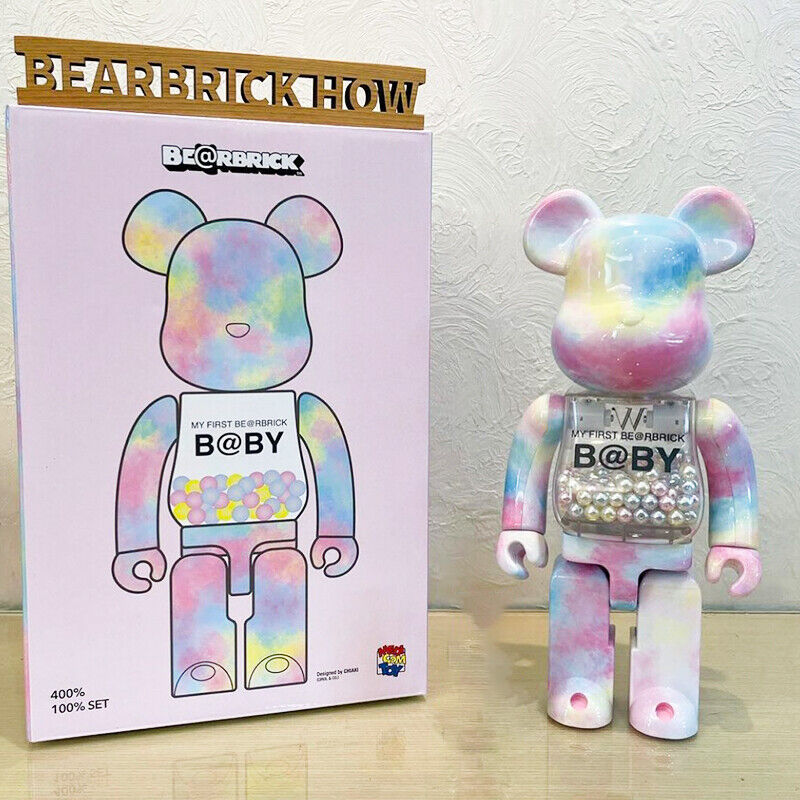 New Year Wealth Deity /BE@RBRICK 400% Violent Bear: Building Block Bear/ Figure