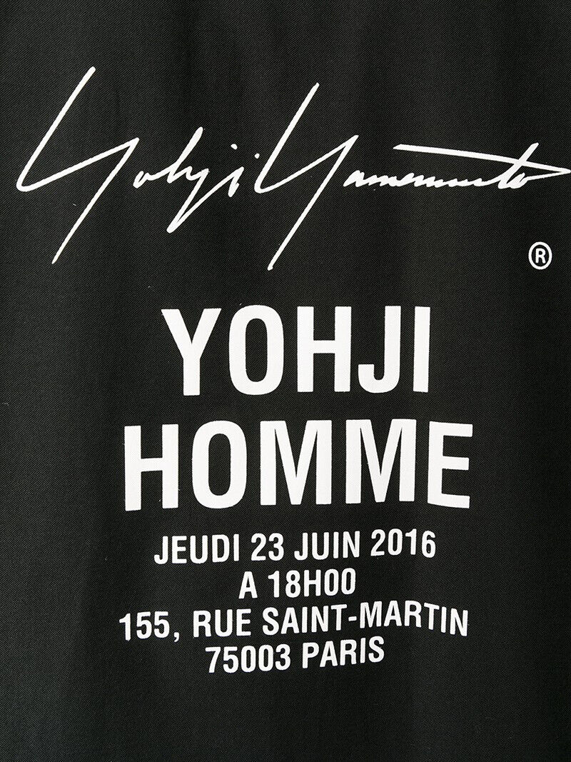 Yohji Yamamoto Coat Trench Coat Shirt Paris Runway Limited Edition