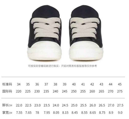 ROAD OUUENS Leather-faced Loafers Thick-Soled Milk Fragrance Chunky Low Shoes