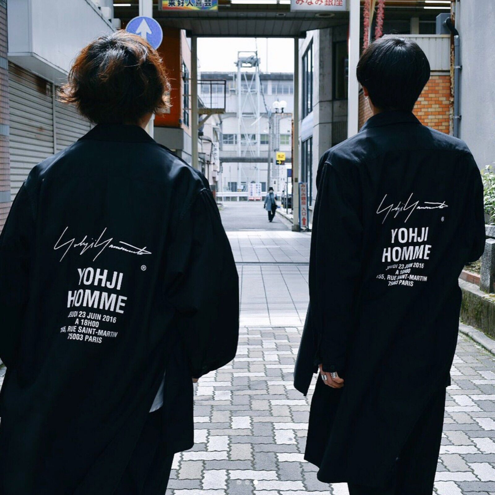 Yohji Yamamoto Coat Trench Coat Shirt Paris Runway Limited Edition