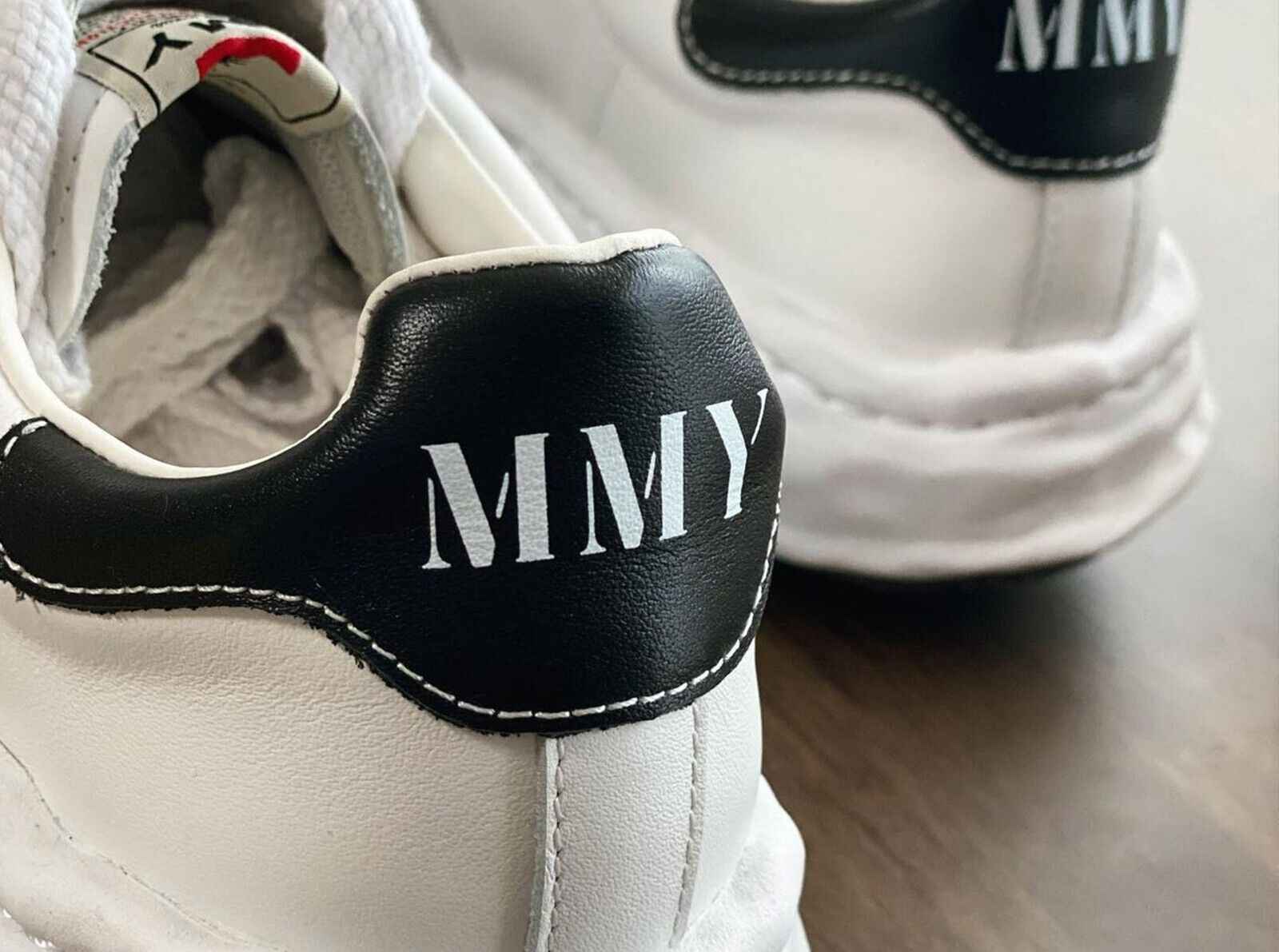MMY Seashell-Toe Shoes Thick-Soled Unisex Dissolvable Sneakers/Distressed Canvas - Size avaliable 35~47