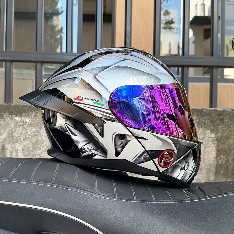 FireLord / 3C DOT Full Face Dual Visors Unisex Bluetooth Motorcycle Helmet