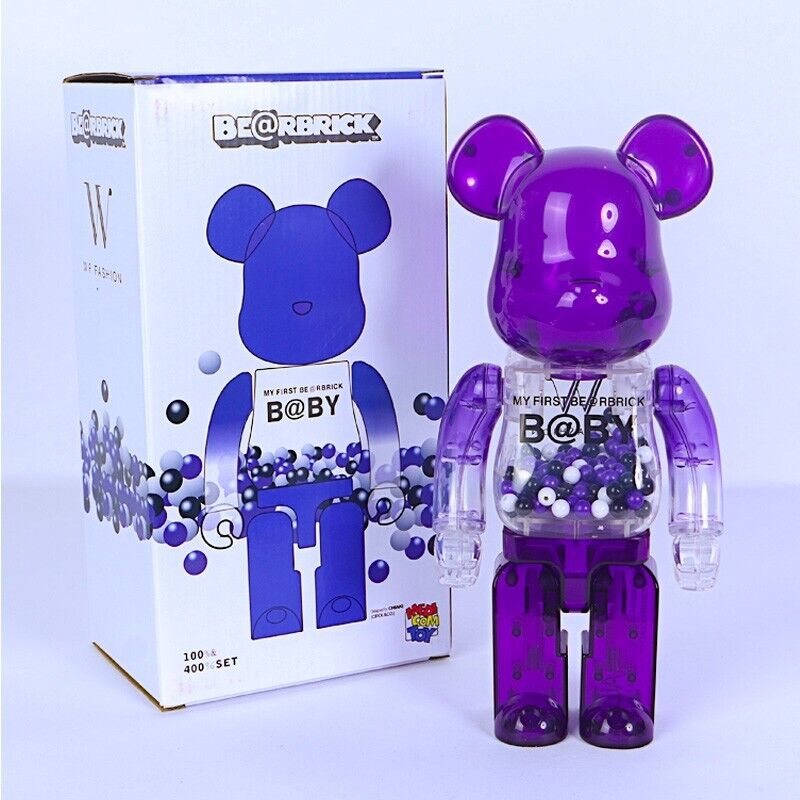 New Year Wealth Deity /BE@RBRICK 400% Violent Bear: Building Block Bear/ Figure