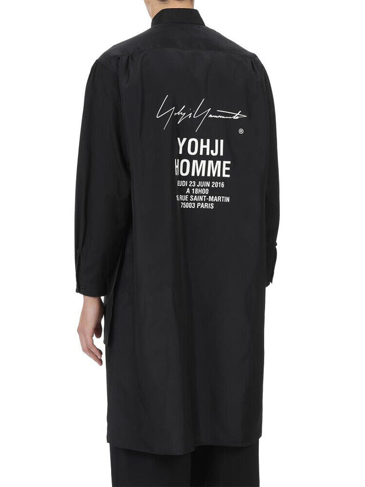 Yohji Yamamoto Coat Trench Coat Shirt Paris Runway Limited Edition