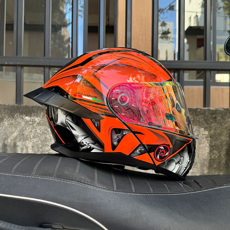 FireLord / 3C DOT Full Face Dual Visors Unisex Bluetooth Motorcycle Helmet