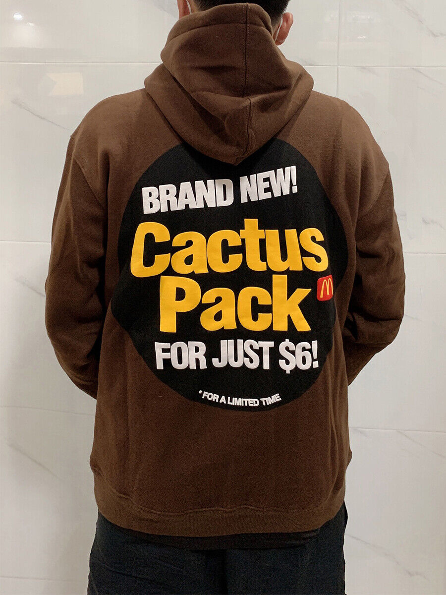 FW20 Travis Scott x McDonald’s Apple Pie High Street Foam Print Hoodie