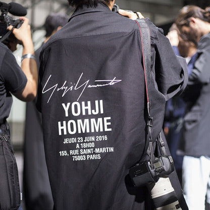 Yohji Yamamoto Coat Trench Coat Shirt Paris Runway Limited Edition
