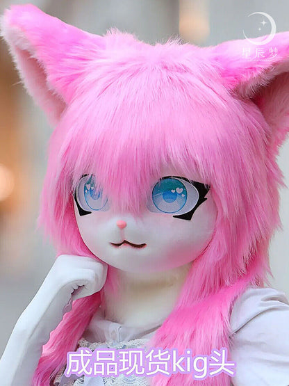 Furry Kigurumi Anime Cosplay Pre-Design Kigurumi Animal Headpiece Lolita Costume - Order with colors
