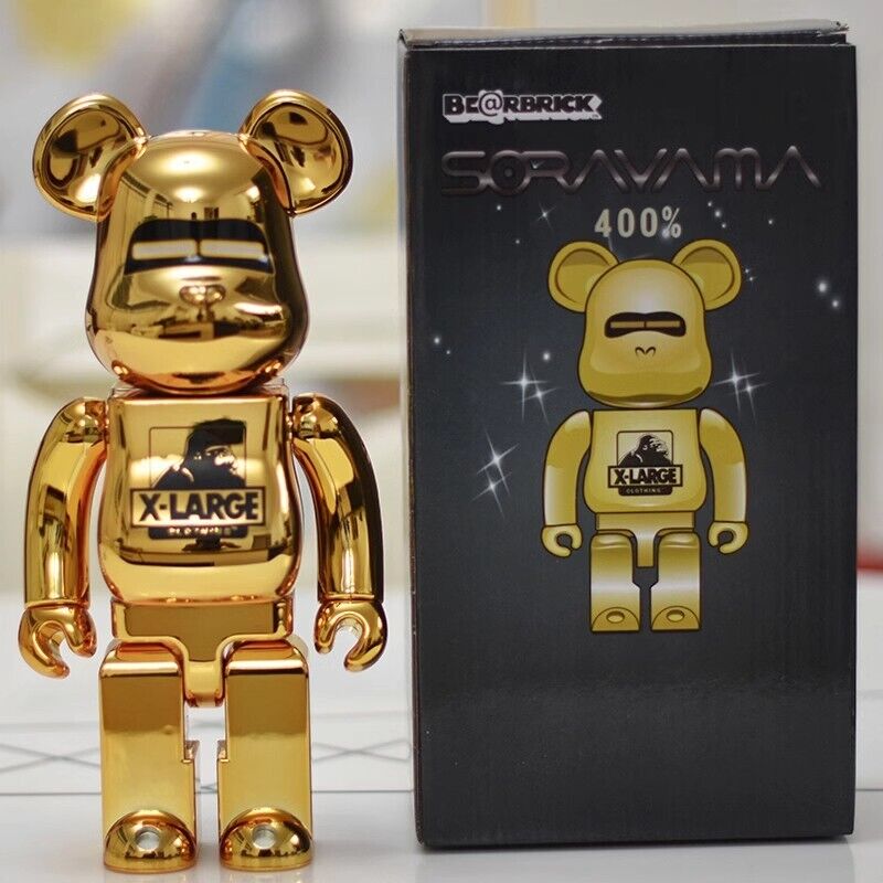 Bearbrick Violent Bear Plated Building Block Bear Figurine/LivingRoom Decor Gift - DM for style