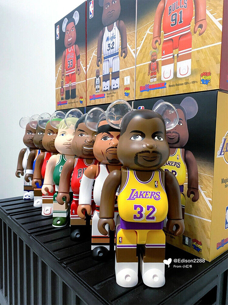 BE@RBRICK 400% Kobe Bryant Jordan LeBron NBA Figure | Donclickin