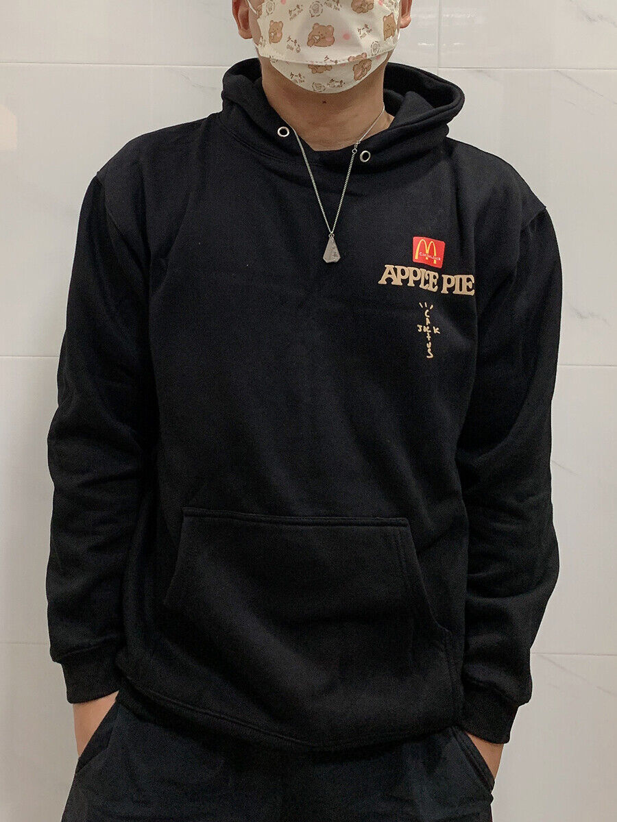 FW20 Travis Scott x McDonald’s Apple Pie High Street Foam Print Hoodie