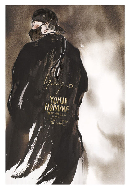 Yohji Yamamoto Coat Trench Coat Shirt Paris Runway Limited Edition