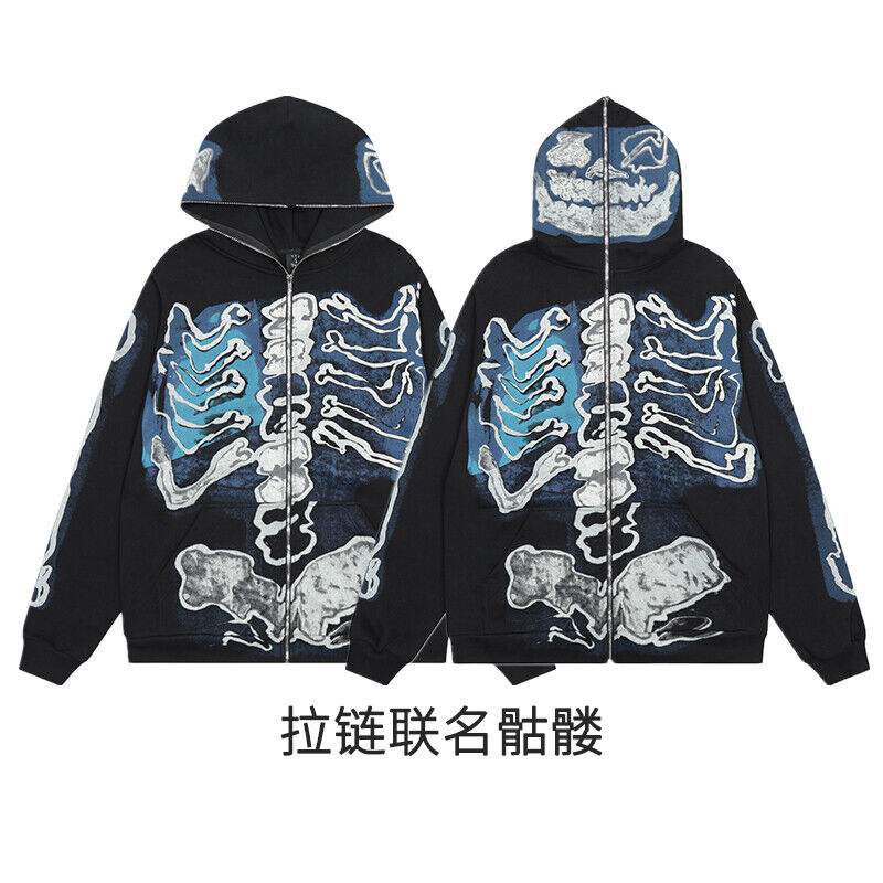 FW20 Travis Scott x McDonald’s Apple Pie High Street Foam Print Hoodie - Zip Jackets