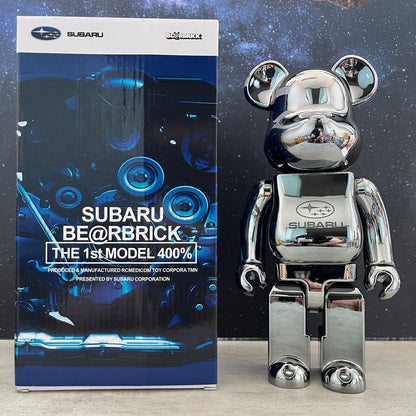 BE@RBRICK 400% Wolf X Goat Building Block Violent Bear Collectible Figure Gift