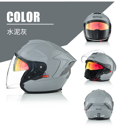 Evangelion Unit-01 Style Bluetooth Helmet - DOT Certified Dual Visor