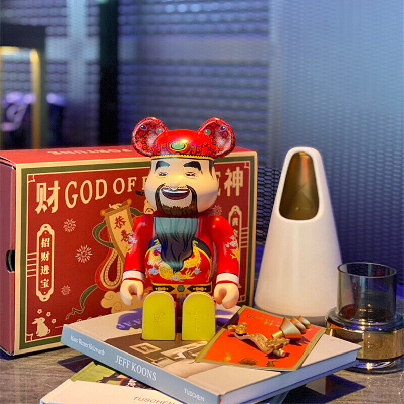 BE@RBRICK 400% Building Block Violence Bear Collectible Toy Action Figure - Fortune God / Dm for Other Style / Restock