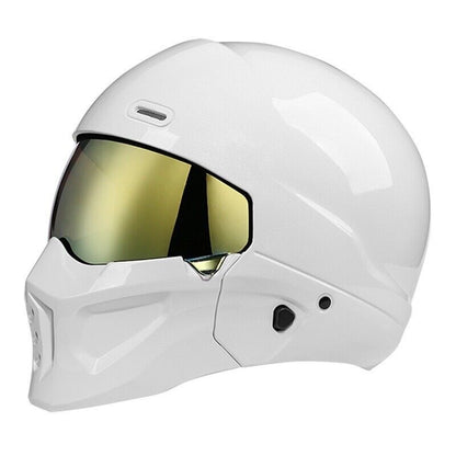 Battle Scorpion Motorcycle Full Face Helmet Harley Cruiser Bike Class A 3C DOT