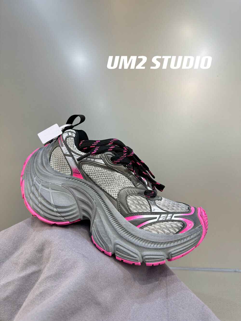 FW24 10XL Pairs Dad Shoes Chunky Sneakers Heavy Vintage Casual Athletic Footwear
