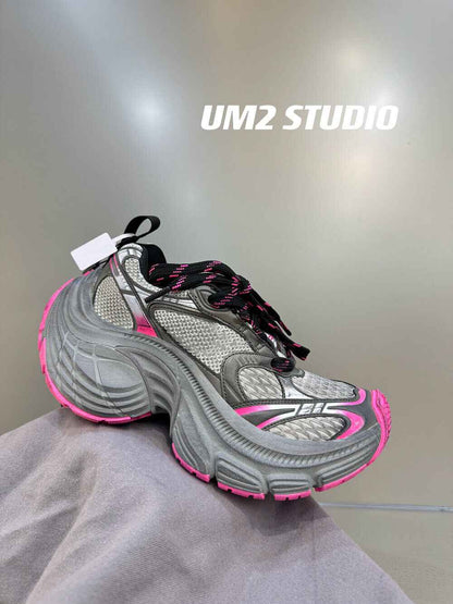 FW24 10XL Pairs Dad Shoes Chunky Sneakers Heavy Vintage Casual Athletic Footwear