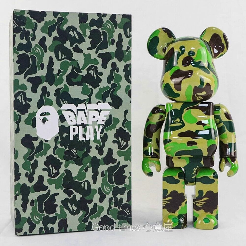 Bearbrick Violent Bear Plated Building Block Bear Figurine/LivingRoom Decor Gift - DM for style