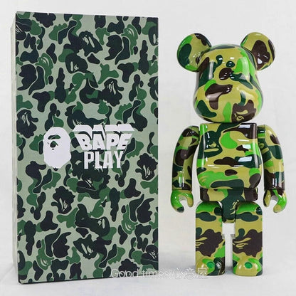 Bearbrick Violent Bear Plated Building Block Bear Figurine/LivingRoom Decor Gift - DM for style