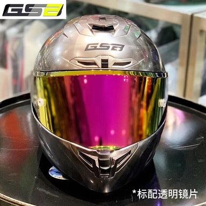 GSB361GT Motorcycle Helmet Unisex Large Spoile All-Season Full-Face Helmet 3C