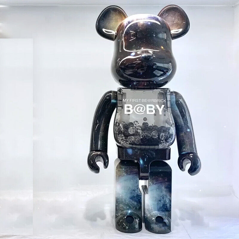 BE@RBRICK 400% Violent Bear Display: Building Block Bear/Ocean Figure Doll Gift - DM for Style