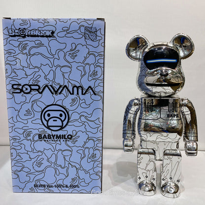 BE@RBRICK 400% Wolf X Goat Building Block Violent Bear Collectible Figure Gift
