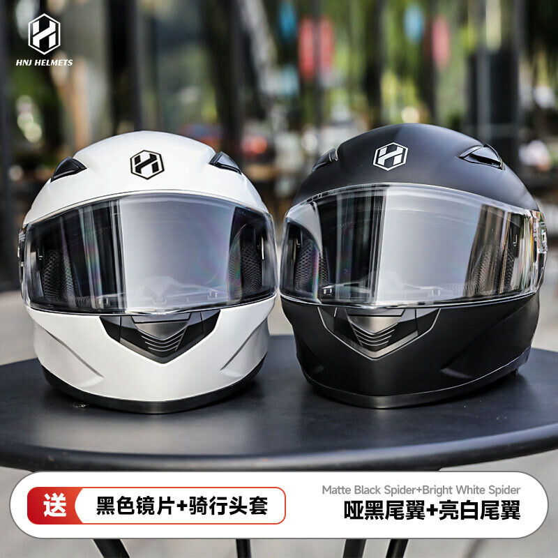 HNJ Motorcycle Helmet Unisex/ All-Season Riding/ Bluetooth-Avaliable/3C DOT ECE