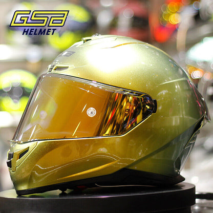 GSB361GT Motorcycle Helmet Unisex Large Spoile All-Season Full-Face Helmet 3C