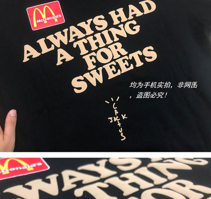 FW20 Travis Scott x McDonald’s Apple Pie High Street Foam Print Hoodie