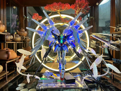 Gundam Showcase Lamp:USB-Powered/ Dimming/Striking Red Halo/Model Figure