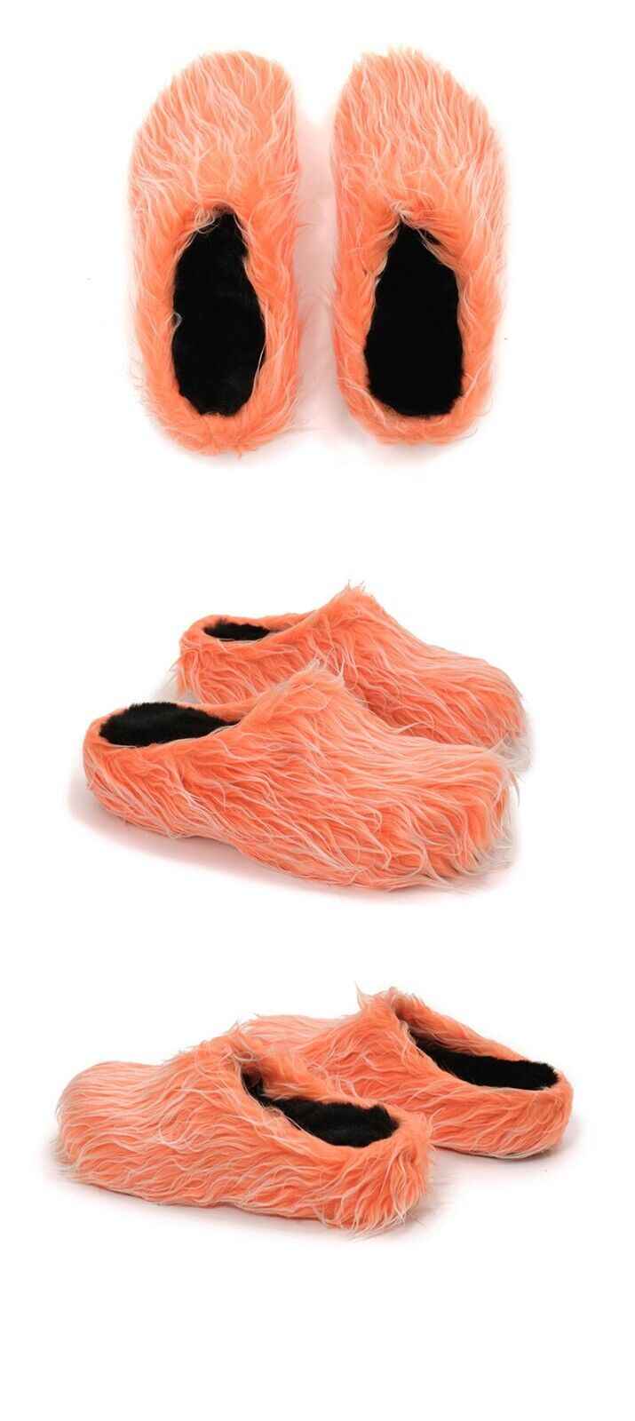 [TZ Killer] Plush Tassel Colorful Commuting Elevated Slippers Slip-On Shoes