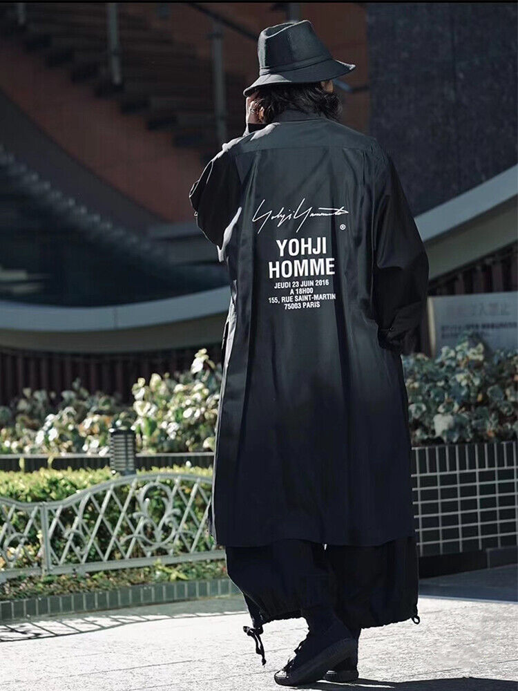 Yohji Yamamoto Coat Trench Coat Shirt Paris Runway Limited Edition