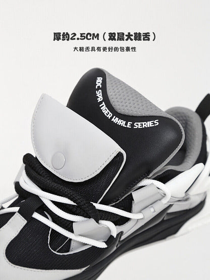 ADC Da Vinci: Whale Series Tiger Whale /Original Street Durable Non-slip Loafers