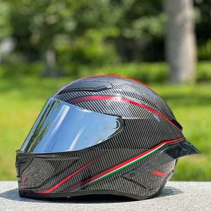 Future Serie / Dark Knight Plated 3C DOT Full Face Helmet Motorcycle All-Season