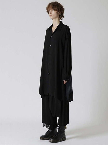Yohji Yamamoto Vibe Shirt Y’s Ayumidoll Limited Edition Doll Print Dark Shirt