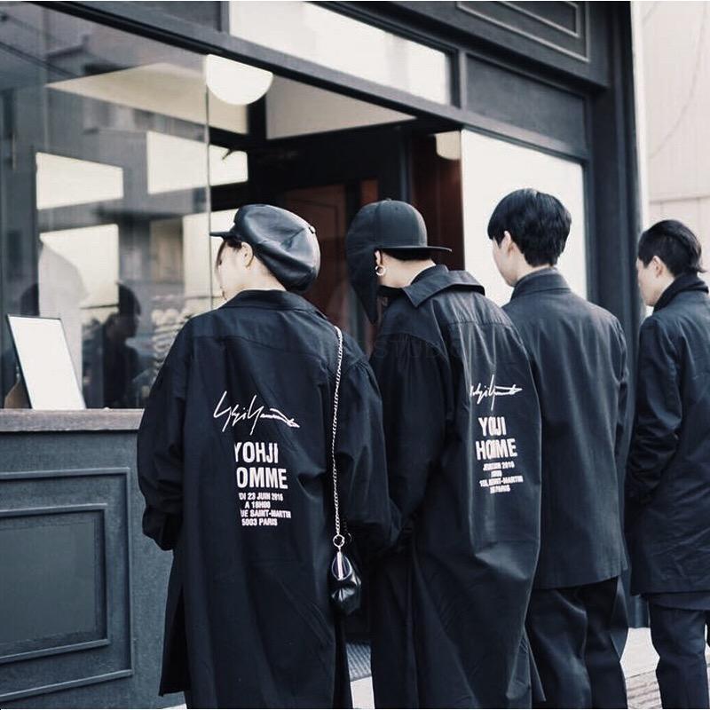 Yohji Yamamoto Coat Trench Coat Shirt Paris Runway Limited Edition