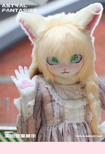 Furry Kigurumi Anime Cosplay Pre-Design Kigurumi Animal Headpiece Lolita Costume - Order with colors