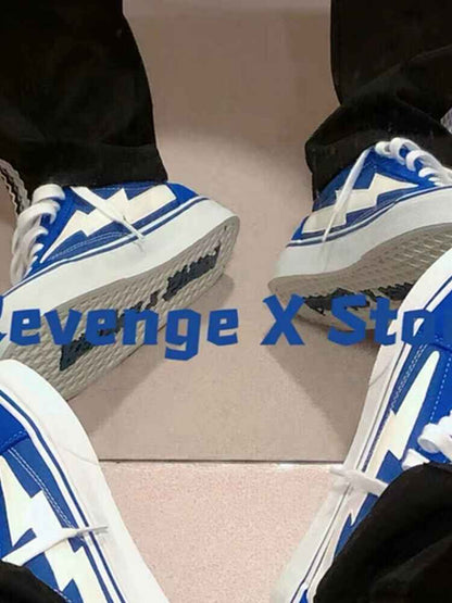 Revenge x Storm Lightning Skateboard Shoes Low-Top Canvas Shoes / Vengeful Storm - Size avaliable 35~45
