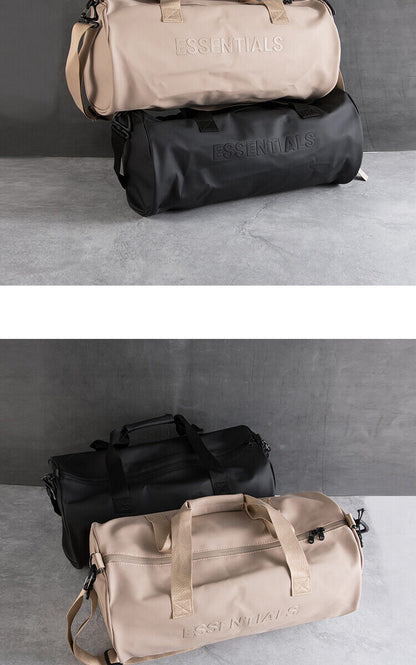 ESSENTIALS FOG Sport Duffle Bag - Waterproof Travel Shoulder Gym Bag