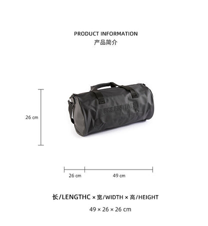 ESSENTIALS FOG Sport Duffle Bag - Waterproof Travel Shoulder Gym Bag
