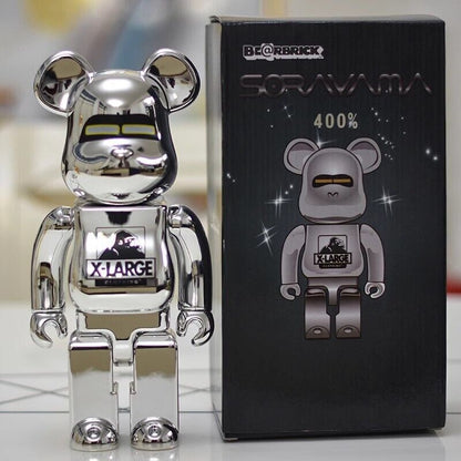 Bearbrick Violent Bear Plated Building Block Bear Figurine/LivingRoom Decor Gift - DM for style